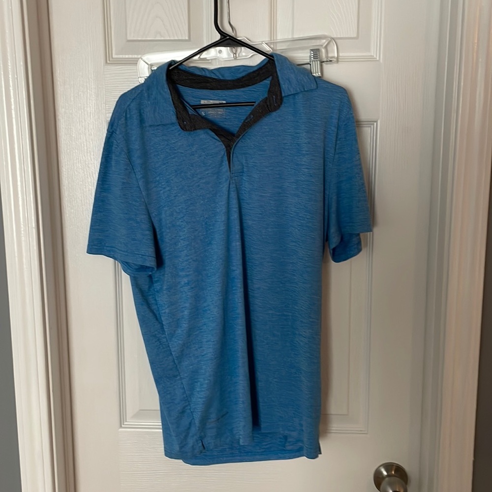 Layer8 Light blue golf shirt, Small, but fits like a Medium